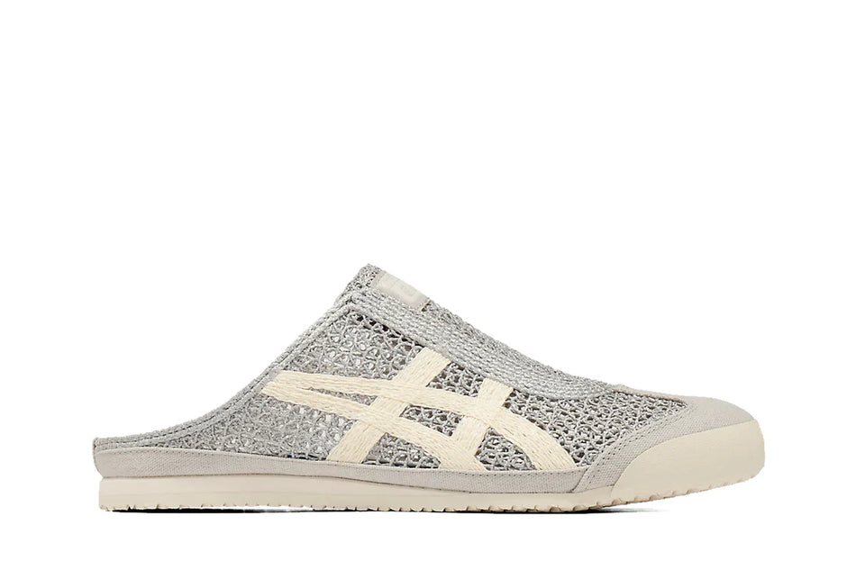 Onitsuka Tiger Mexico 66 Sabot Pure Silver Cream Cinza